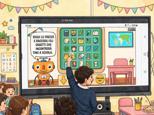 Primi passi nel coding con Tino il robottino